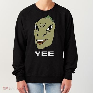 Yee Yee Dinosaur Dank V.E.C.T.O.R Edition Women's Sweatshirt
