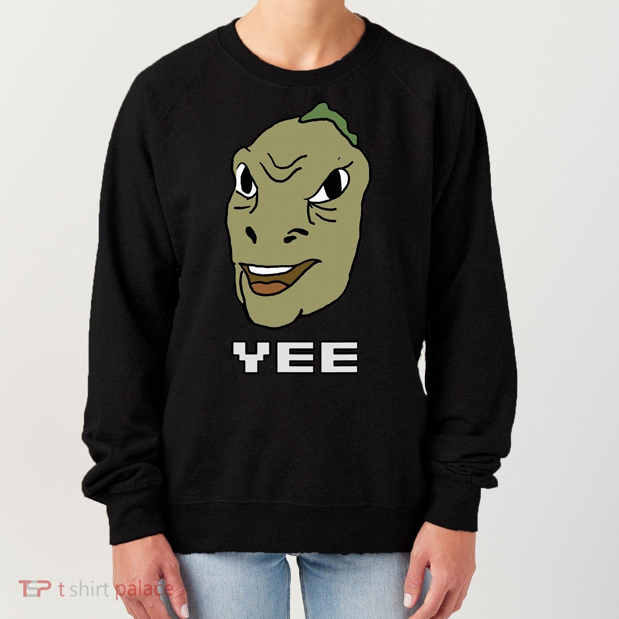 Yee Yee Dinosaur Dank V.E.C.T.O.R Edition Women's Sweatshirt