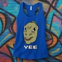 Yee Yee Dinosaur Dank V.E.C.T.O.R Edition Women's Tank Top thumb 3
