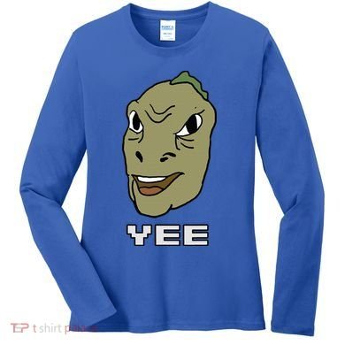 Yee Yee Dinosaur Dank V.E.C.T.O.R Edition Women's Long Sleeve Shirt