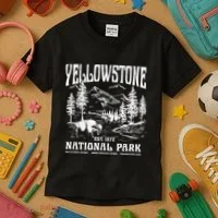 Yellowstone Kids T-Shirt thumb 3