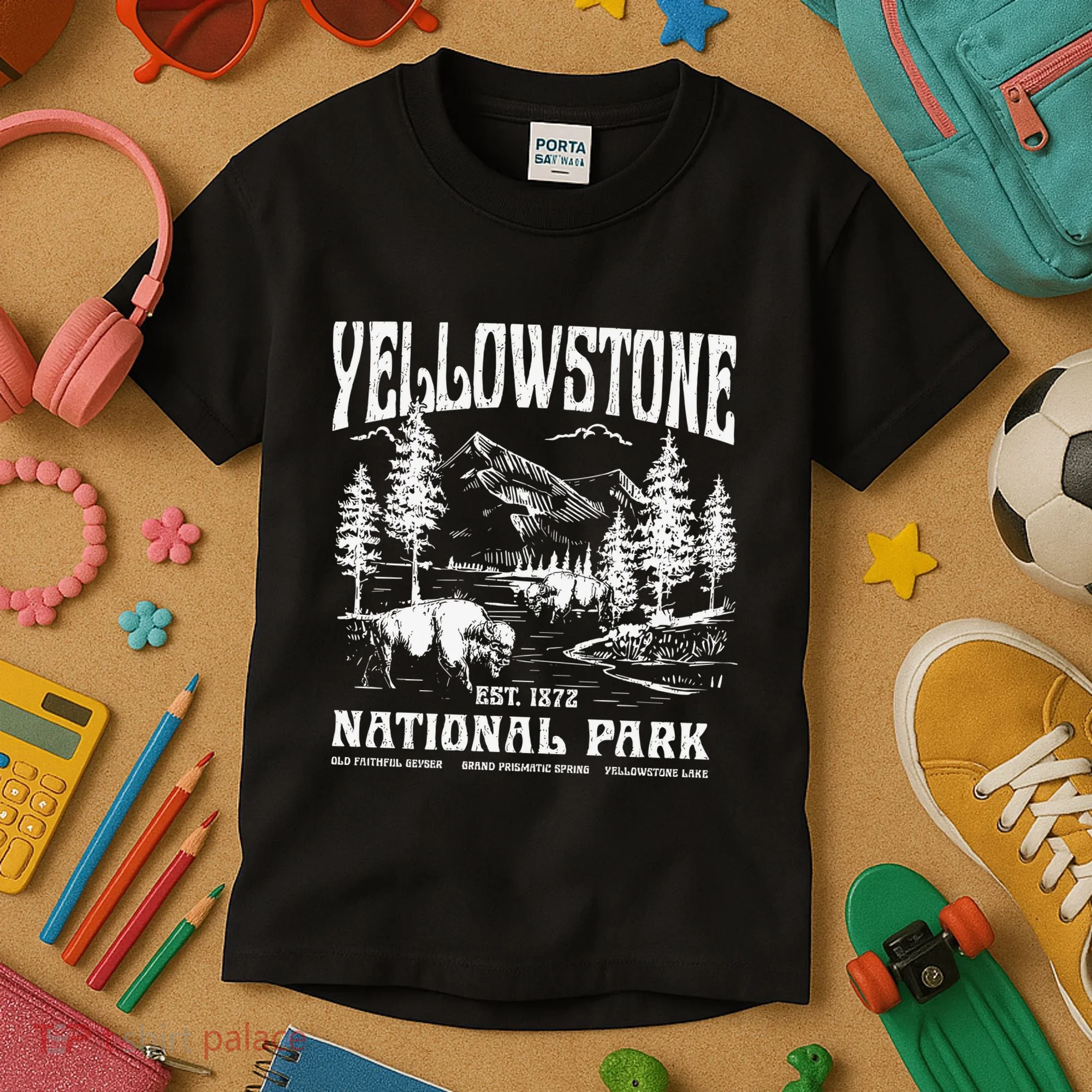 Yellowstone Kids T-Shirt