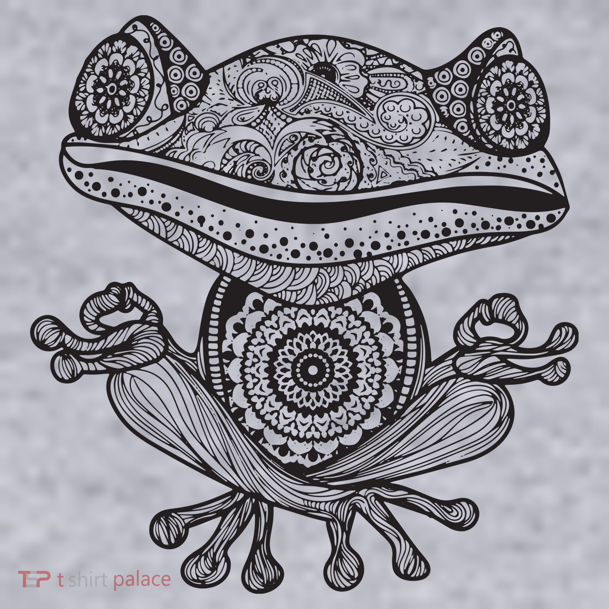 Yoga Yoga Frog Mandala Meditation Class Teacher Gift Women's Sweatshirt