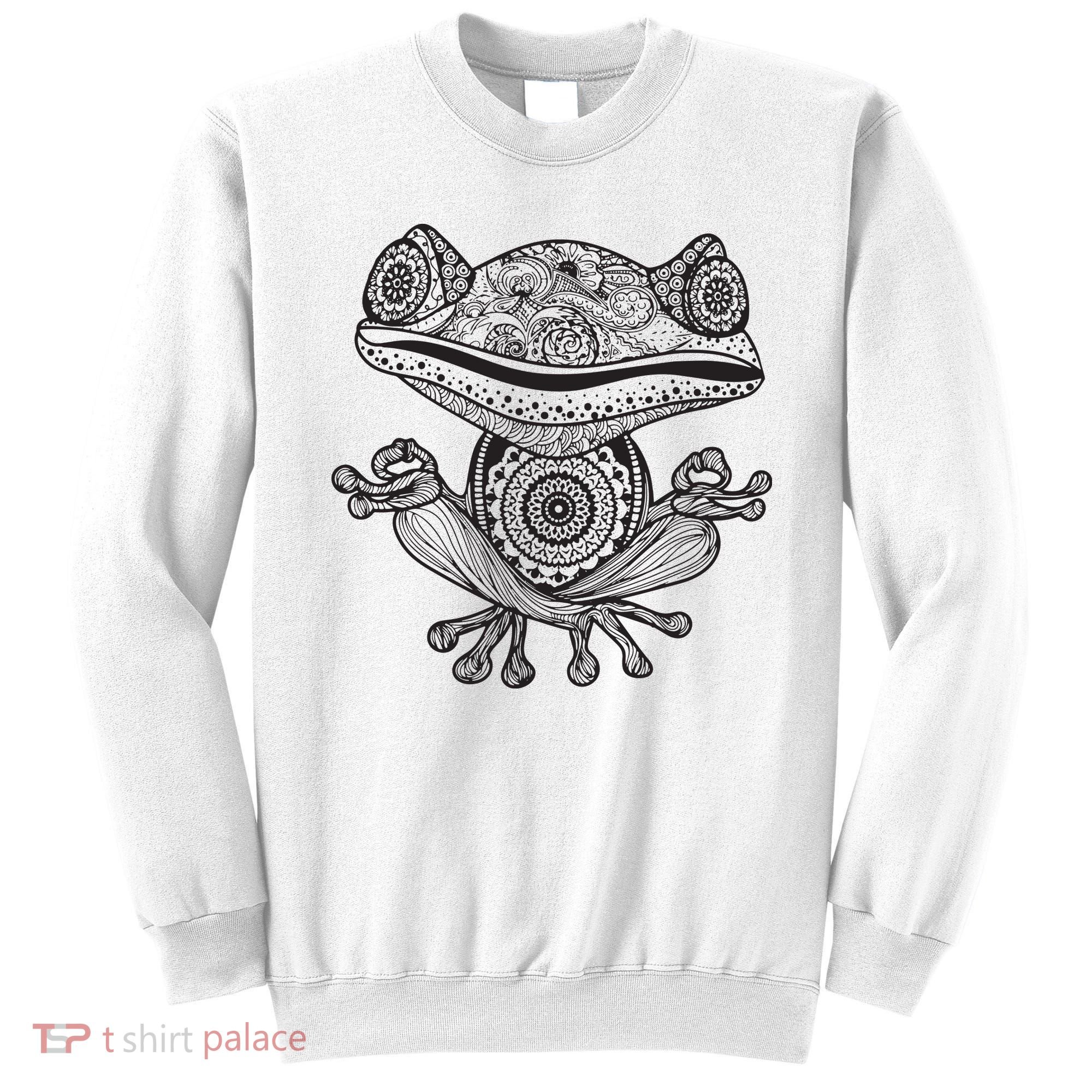Yoga Yoga Frog Mandala Meditation Class Teacher Gift Sweatshirt