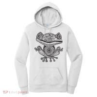 Yoga Yoga Frog Mandala Meditation Class Teacher Gift Women's Hoodie thumb 0