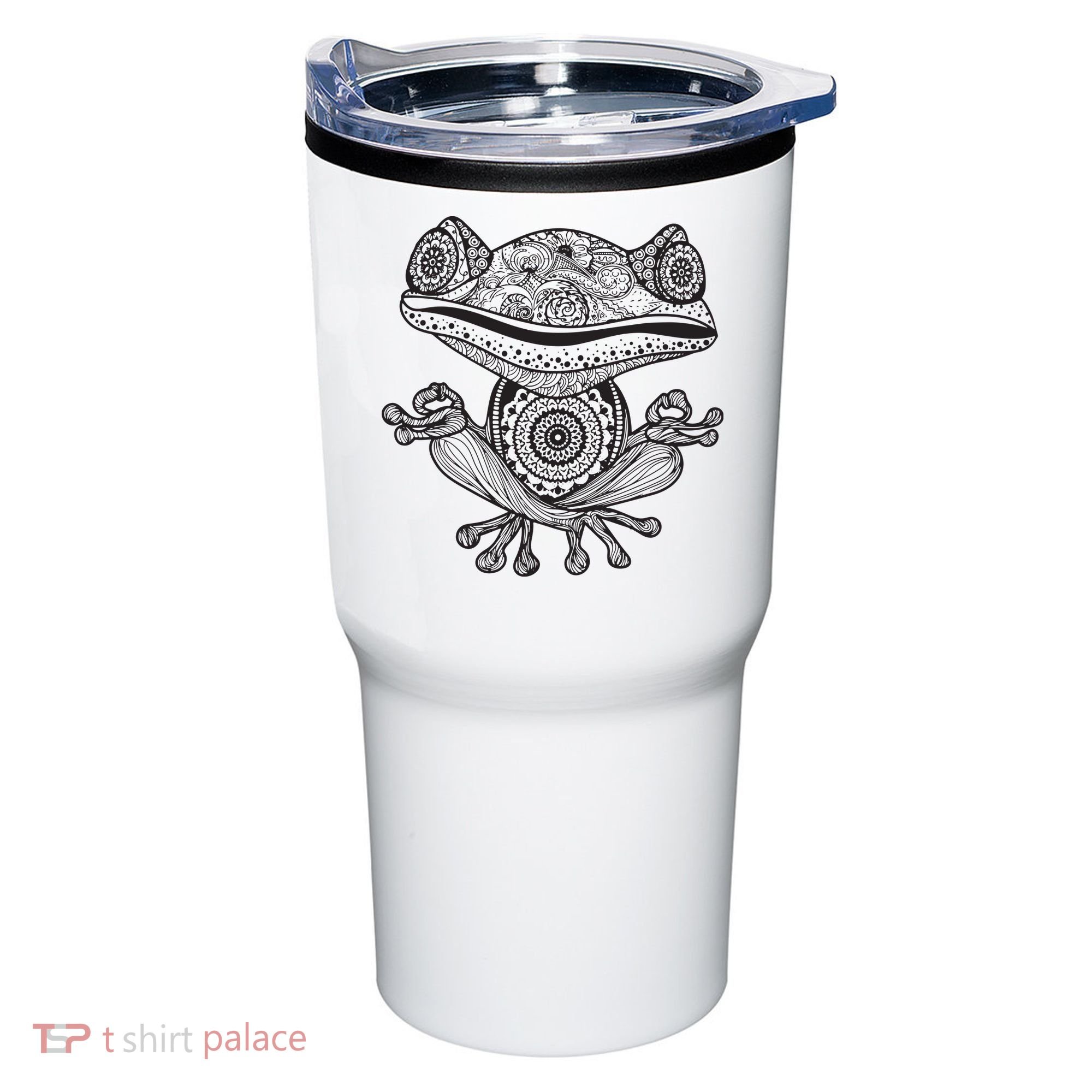 Yoga Yoga Frog Mandala Meditation Class Teacher Gift Tumbler