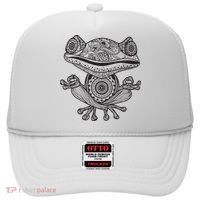 Yoga Yoga Frog Mandala Meditation Class Teacher Gift Hat thumb 0