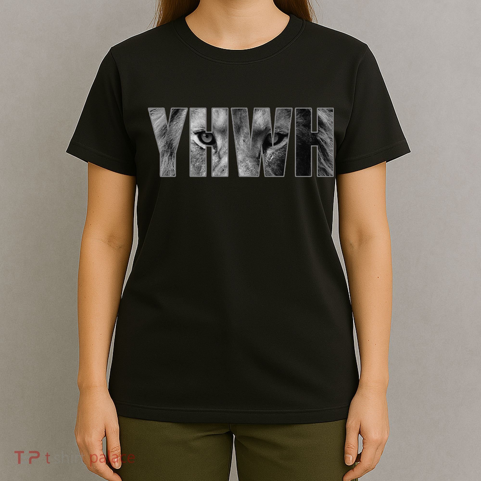 YHWH Yahweh God Lion Clothing T-Shirt
