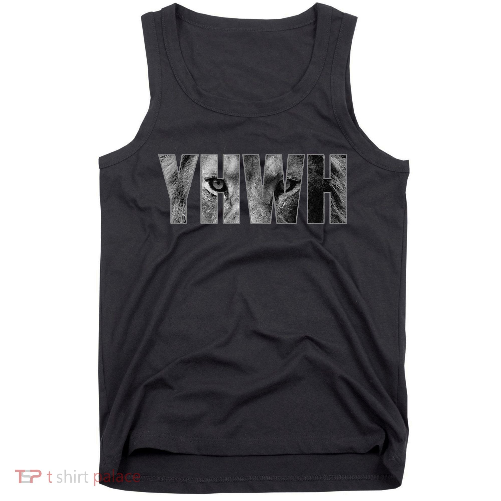 YHWH Yahweh God Lion Clothing Tank Top