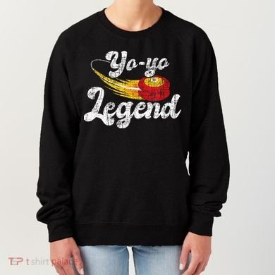 Yo Yo Legend Yoyo Master Tricks Competition Pastime Game Women's Sweatshirt