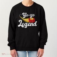 Yo Yo Legend Yoyo Master Tricks Competition Pastime Game Women's Sweatshirt thumb 0