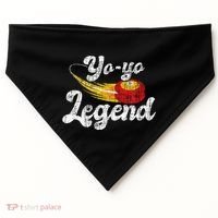 Yo Yo Legend Yoyo Master Tricks Competition Pastime Game USA-Made Doggie Bandana thumb 0