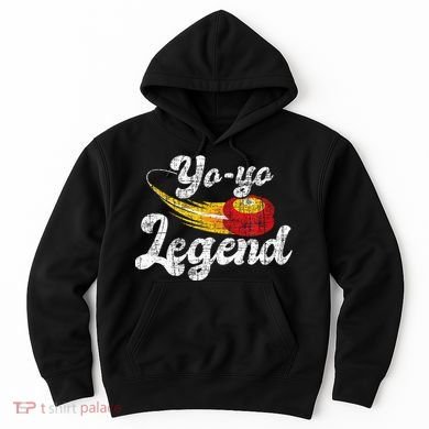 Yo Yo Legend Yoyo Master Tricks Competition Pastime Game Hoodie