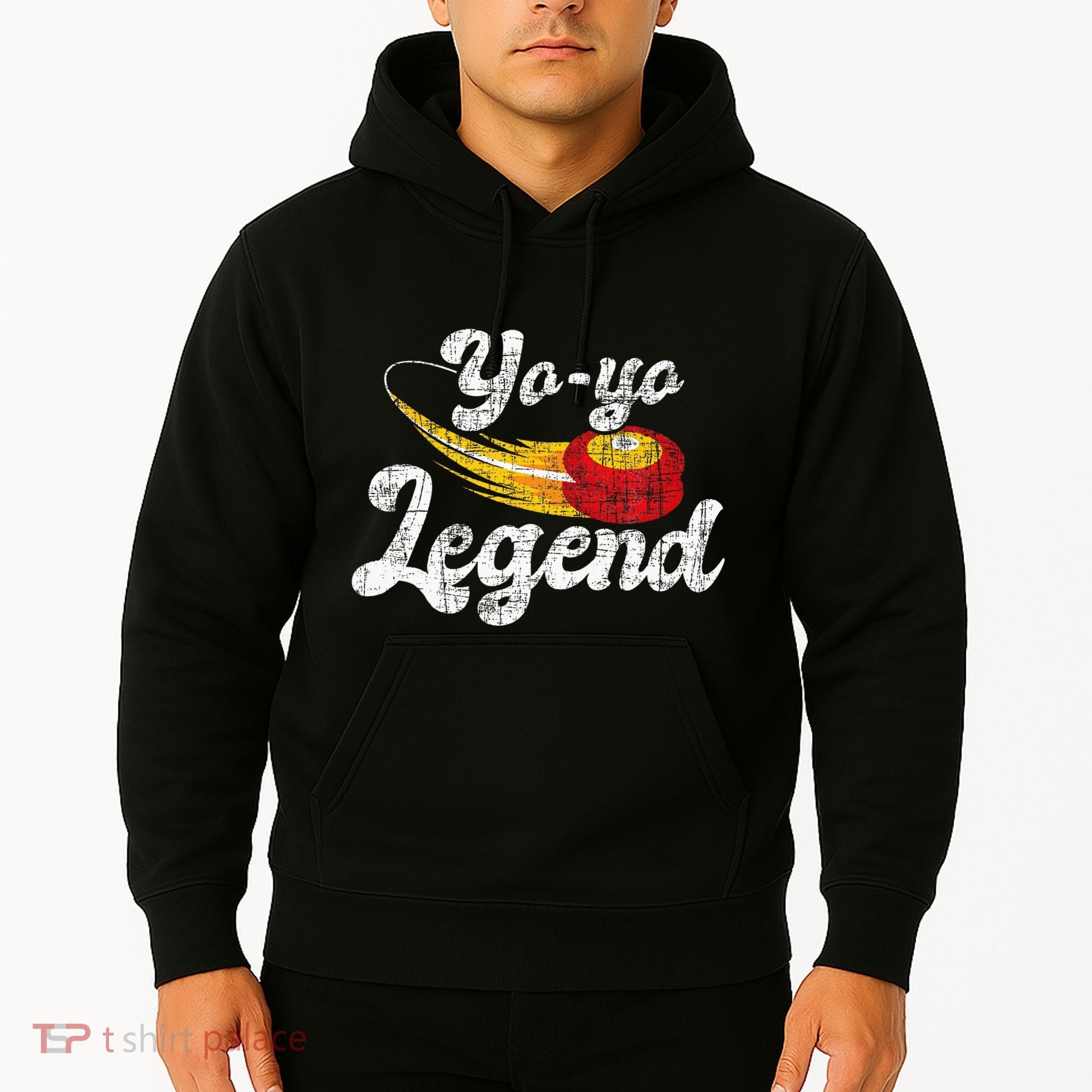 Yo Yo Legend Yoyo Master Tricks Competition Pastime Game Hoodie