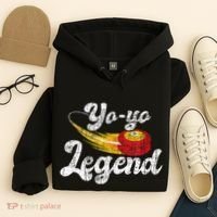 Yo Yo Legend Yoyo Master Tricks Competition Pastime Game Hoodie thumb 4