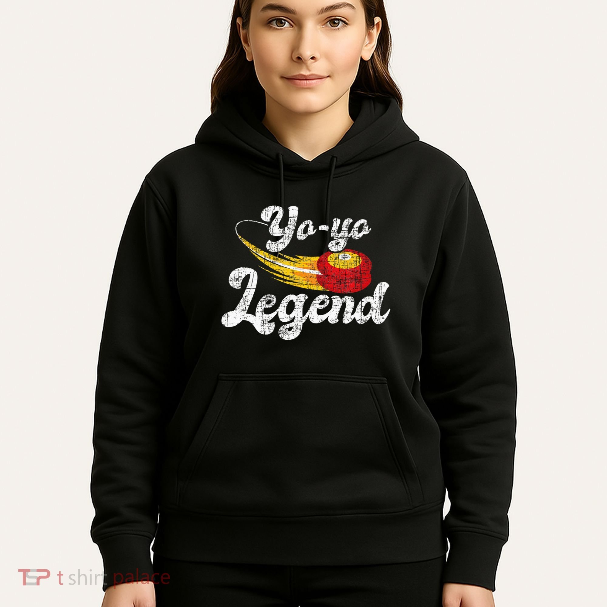 Yo Yo Legend Yoyo Master Tricks Competition Pastime Game Hoodie
