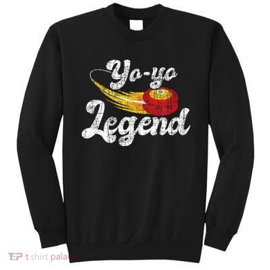 Yo Yo Legend Yoyo Master Tricks Competition Pastime Game Sweatshirt