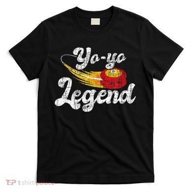 Yo Yo Legend Yoyo Master Tricks Competition Pastime Game T-Shirt