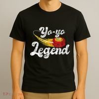 Yo Yo Legend Yoyo Master Tricks Competition Pastime Game T-Shirt thumb 3