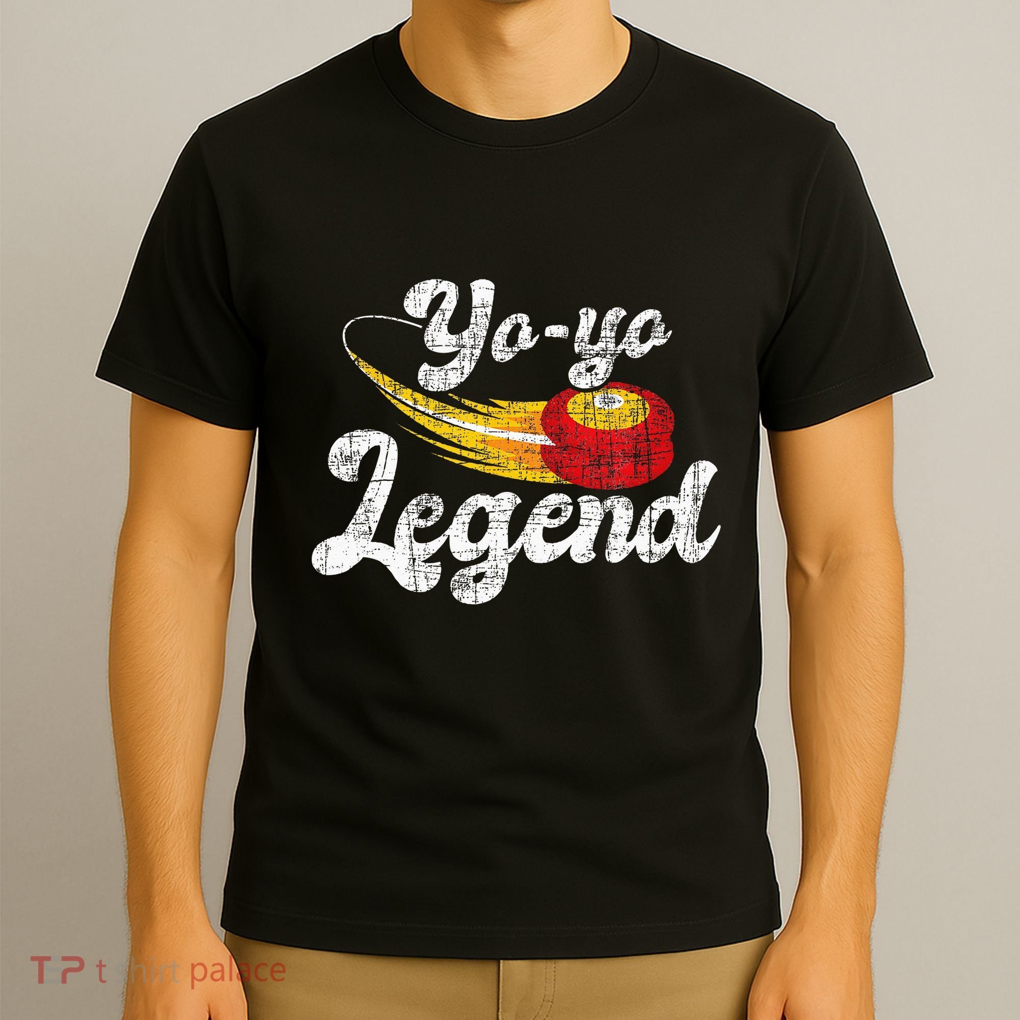 Yo Yo Legend Yoyo Master Tricks Competition Pastime Game T-Shirt