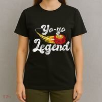 Yo Yo Legend Yoyo Master Tricks Competition Pastime Game T-Shirt thumb 4