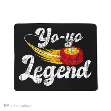 Yo Yo Legend Yoyo Master Tricks Competition Pastime Game Mousepad