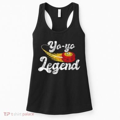 Yo Yo Legend Yoyo Master Tricks Competition Pastime Game Women's Tank Top