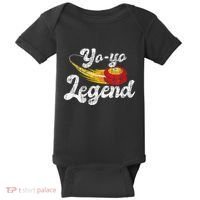 Yo Yo Legend Yoyo Master Tricks Competition Pastime Game Baby Bodysuit thumb 0