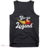 Yo Yo Legend Yoyo Master Tricks Competition Pastime Game Tank Top thumb 0