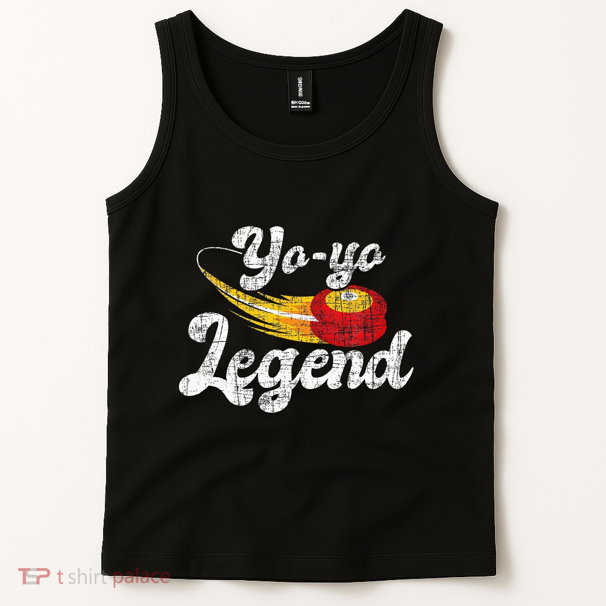 Yo Yo Legend Yoyo Master Tricks Competition Pastime Game Tank Top