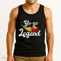 Yo Yo Legend Yoyo Master Tricks Competition Pastime Game Tank Top thumb 3