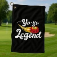 Yo Yo Legend Yoyo Master Tricks Competition Pastime Game Golf Towel thumb 1