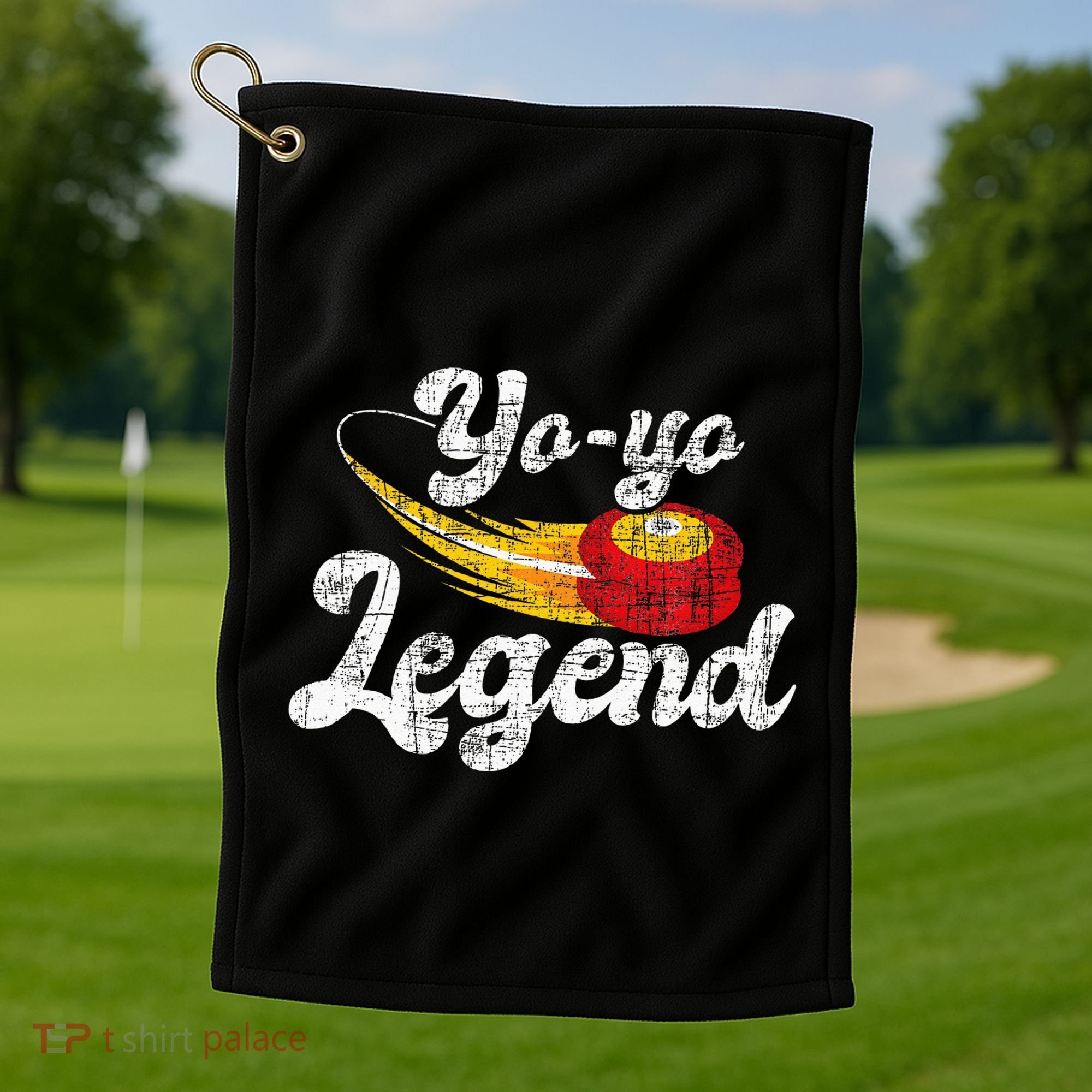 Yo Yo Legend Yoyo Master Tricks Competition Pastime Game Golf Towel