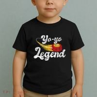 Yo Yo Legend Yoyo Master Tricks Competition Pastime Game Toddler T-Shirt thumb 2