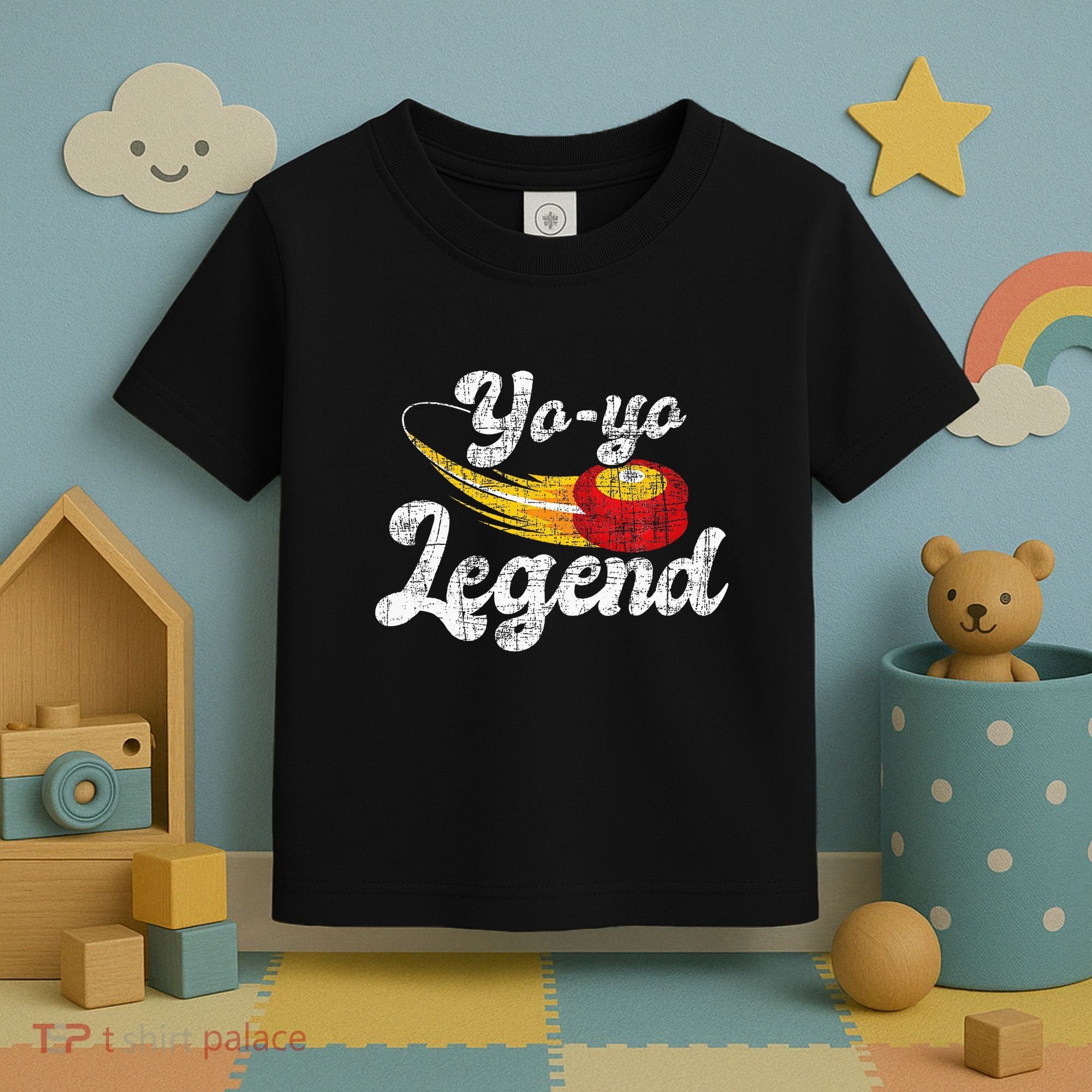 Yo Yo Legend Yoyo Master Tricks Competition Pastime Game Toddler T-Shirt