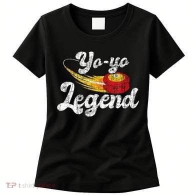 Yo Yo Legend Yoyo Master Tricks Competition Pastime Game Women's T-Shirt