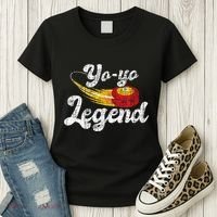 Yo Yo Legend Yoyo Master Tricks Competition Pastime Game Women's T-Shirt thumb 3