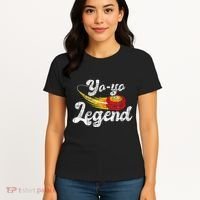Yo Yo Legend Yoyo Master Tricks Competition Pastime Game Women's T-Shirt thumb 4