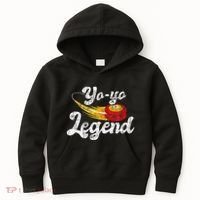 Yo Yo Legend Yoyo Master Tricks Competition Pastime Game Kids Hoodie thumb 0