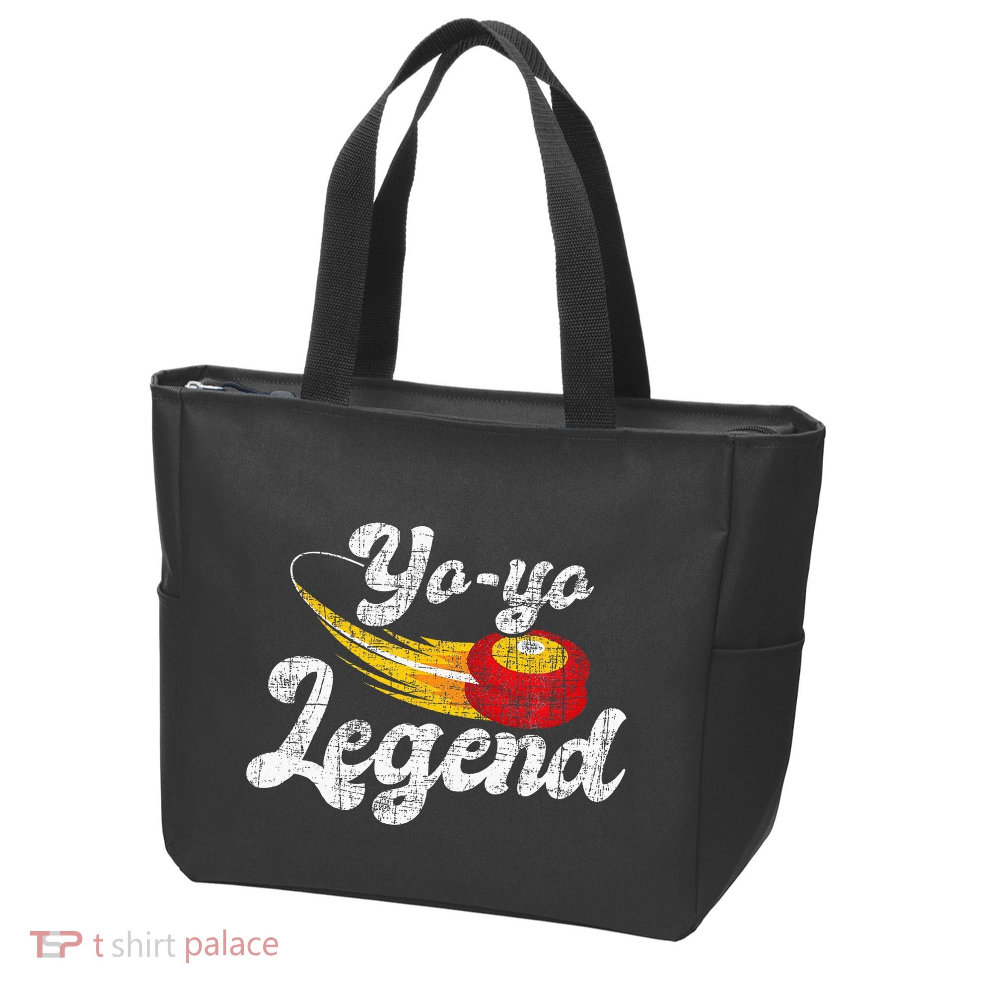 Yo Yo Legend Yoyo Master Tricks Competition Pastime Game Tote Bag