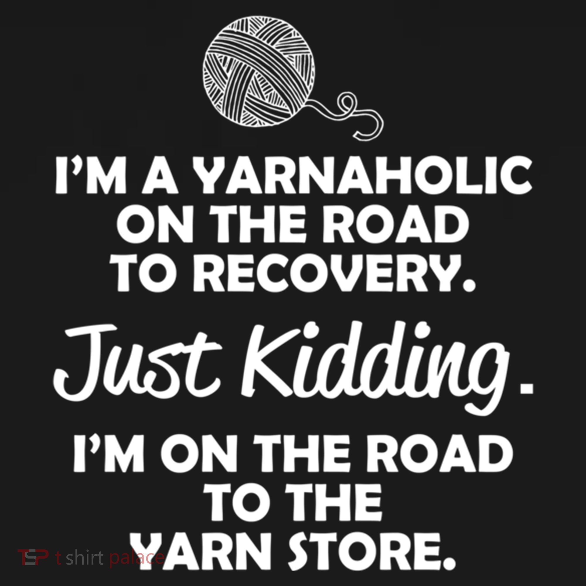 Yarnaholic Yarn Lover Knitting Crocheting Gift Bucket Hat