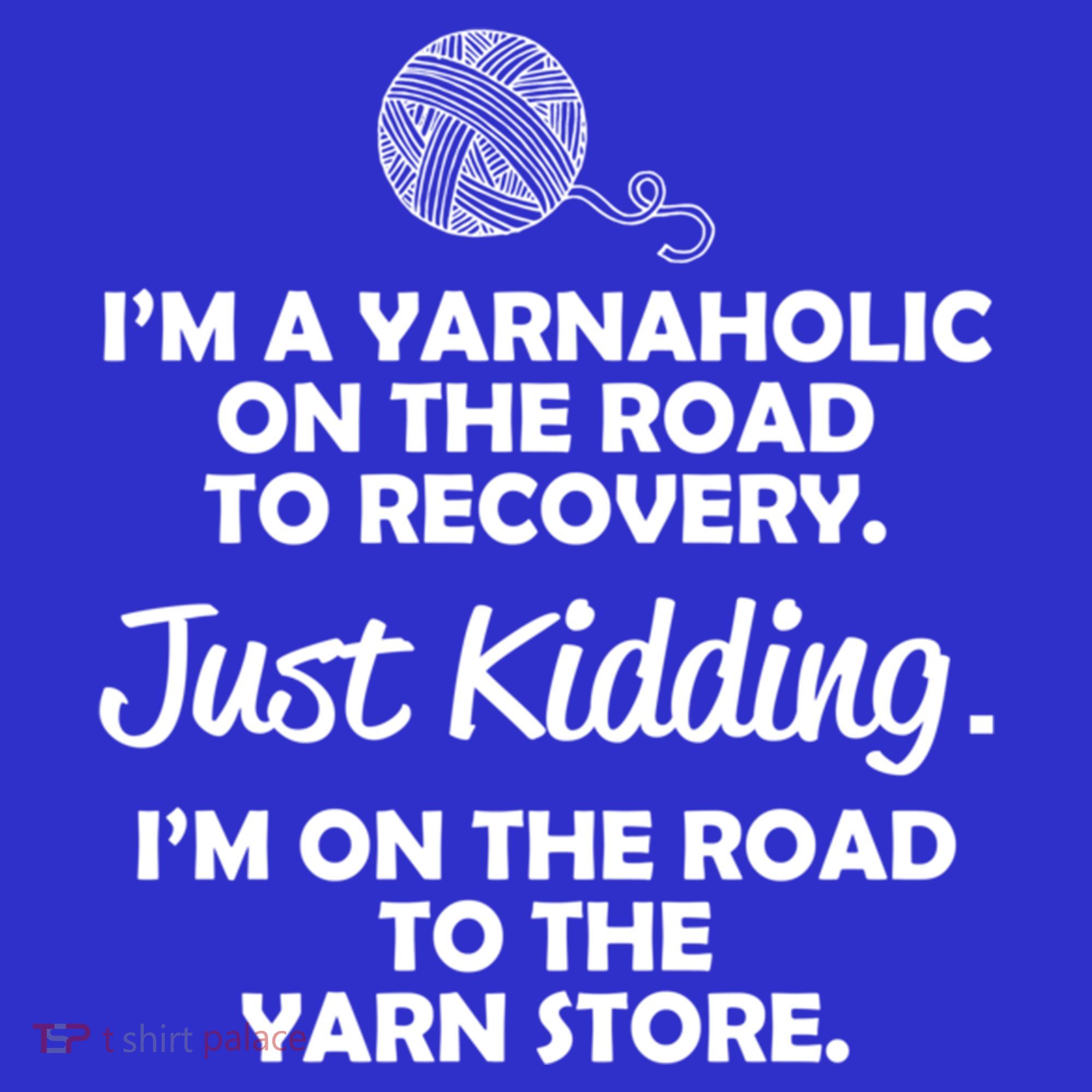 Yarnaholic Yarn Lover Knitting Crocheting Gift Women's Tank Top