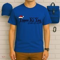 Yippee Yay Mother Fker Censored Funny Christmas Movie Gift T-Shirt thumb 6