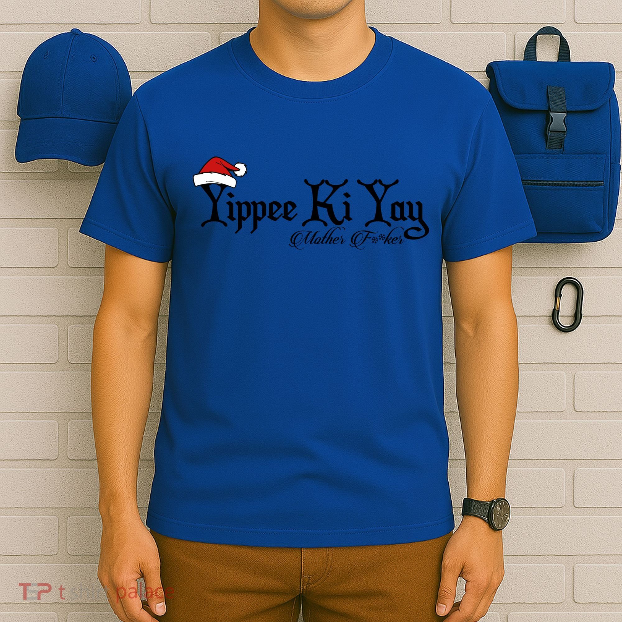 Yippee Yay Mother Fker Censored Funny Christmas Movie Gift T-Shirt