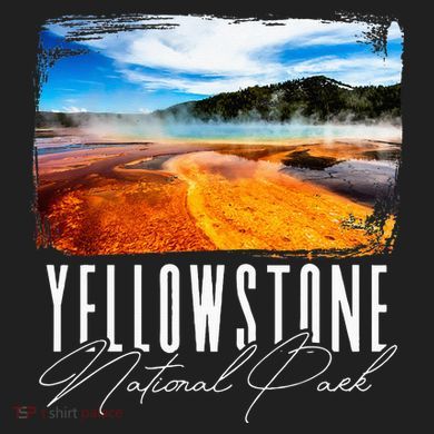 Yellowstone Yellowstone National Park Urban Oversized Heavyweight T-Shirt