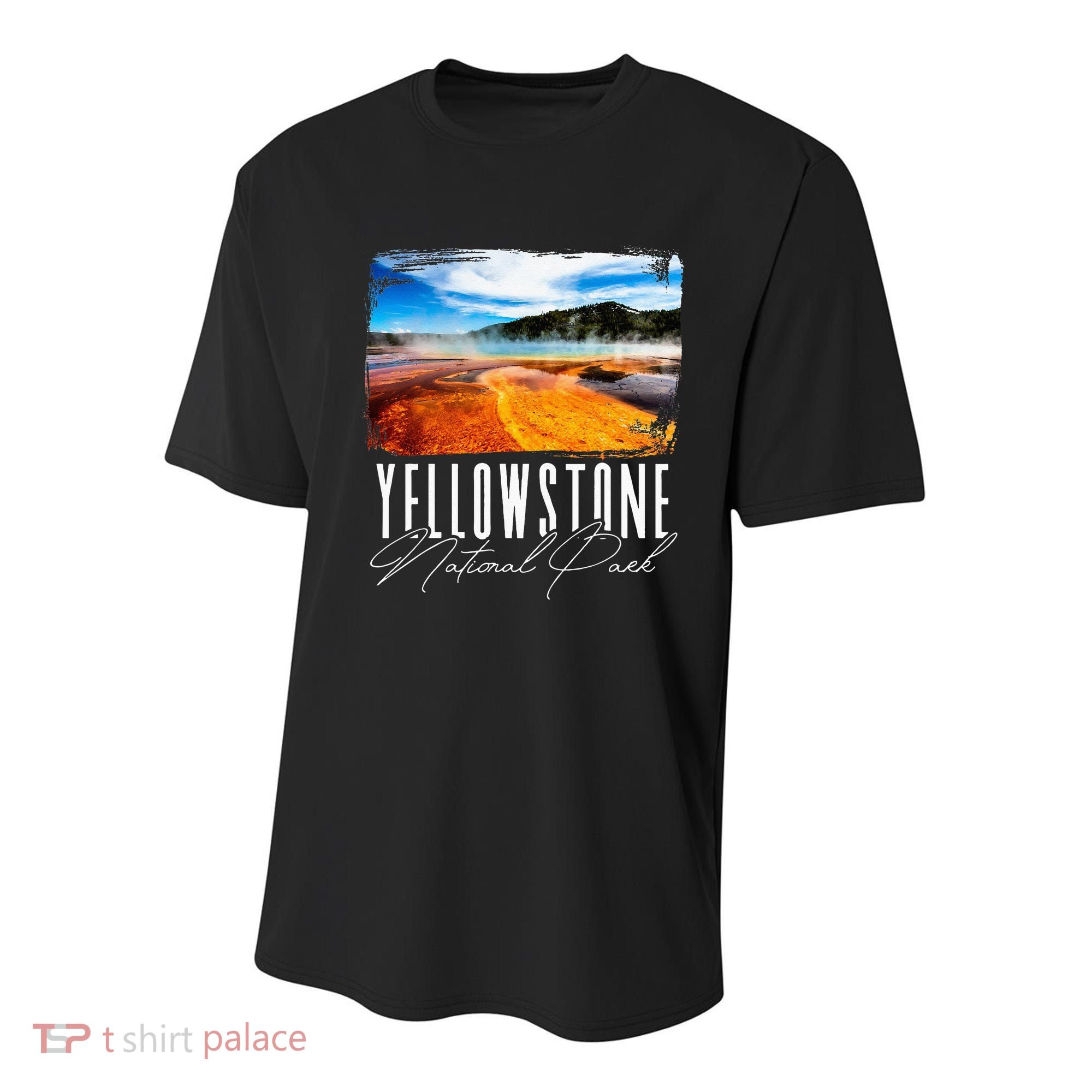Yellowstone Yellowstone National Park Youth Performance Sprint T-Shirt