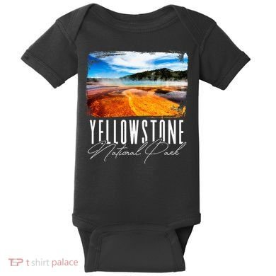 Yellowstone Yellowstone National Park Baby Bodysuit