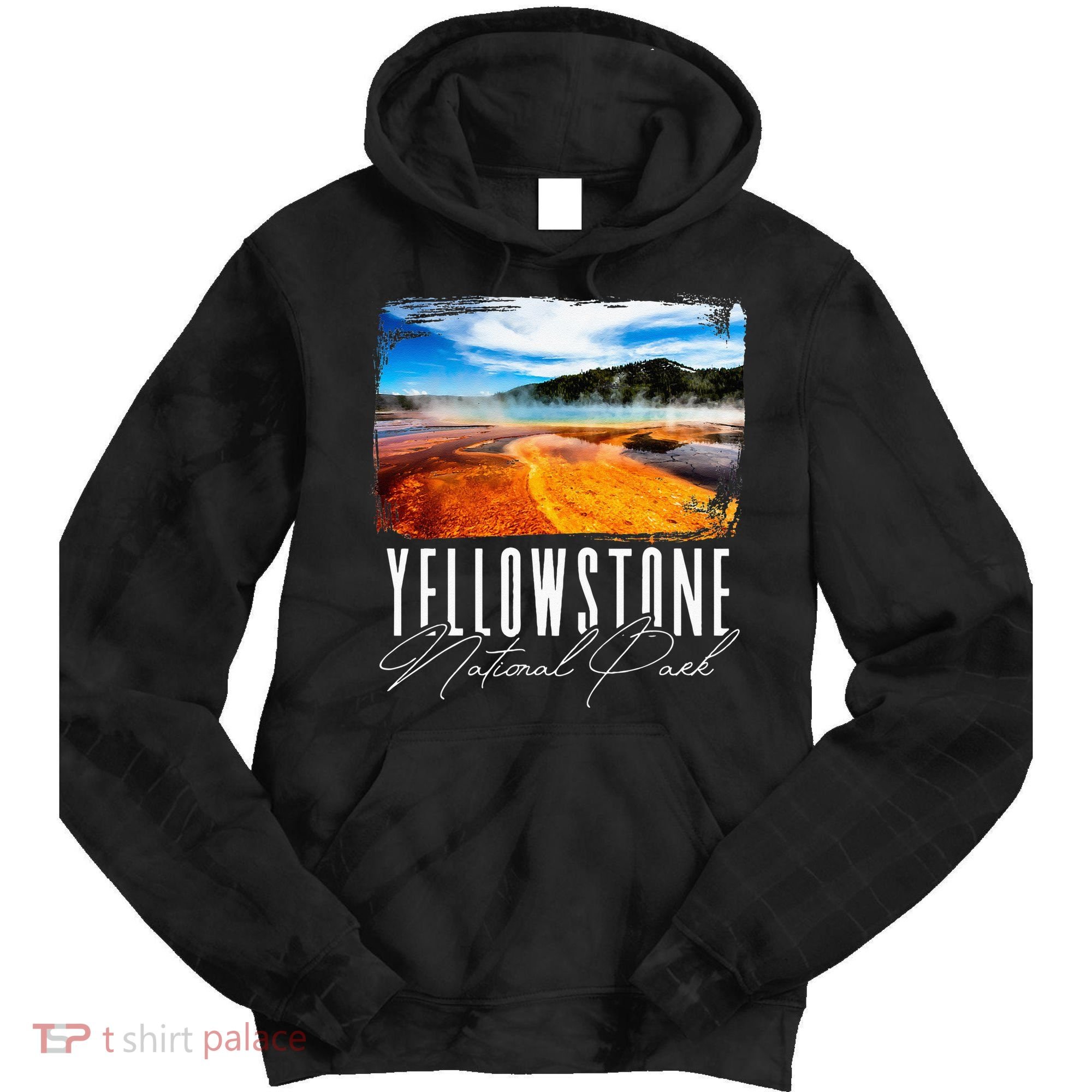 Yellowstone Yellowstone National Park Tie Dye Hoodie