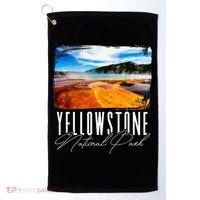 Yellowstone Yellowstone National Park Golf Towel thumb 0
