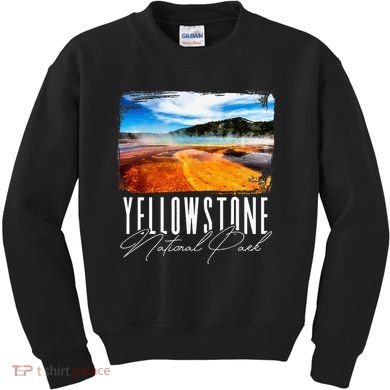 Yellowstone Yellowstone National Park Kids Sweatshirt
